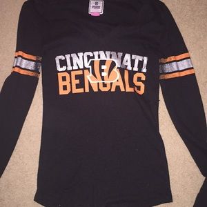 Cincinnati Bengals VS PINK long sleeve shirt